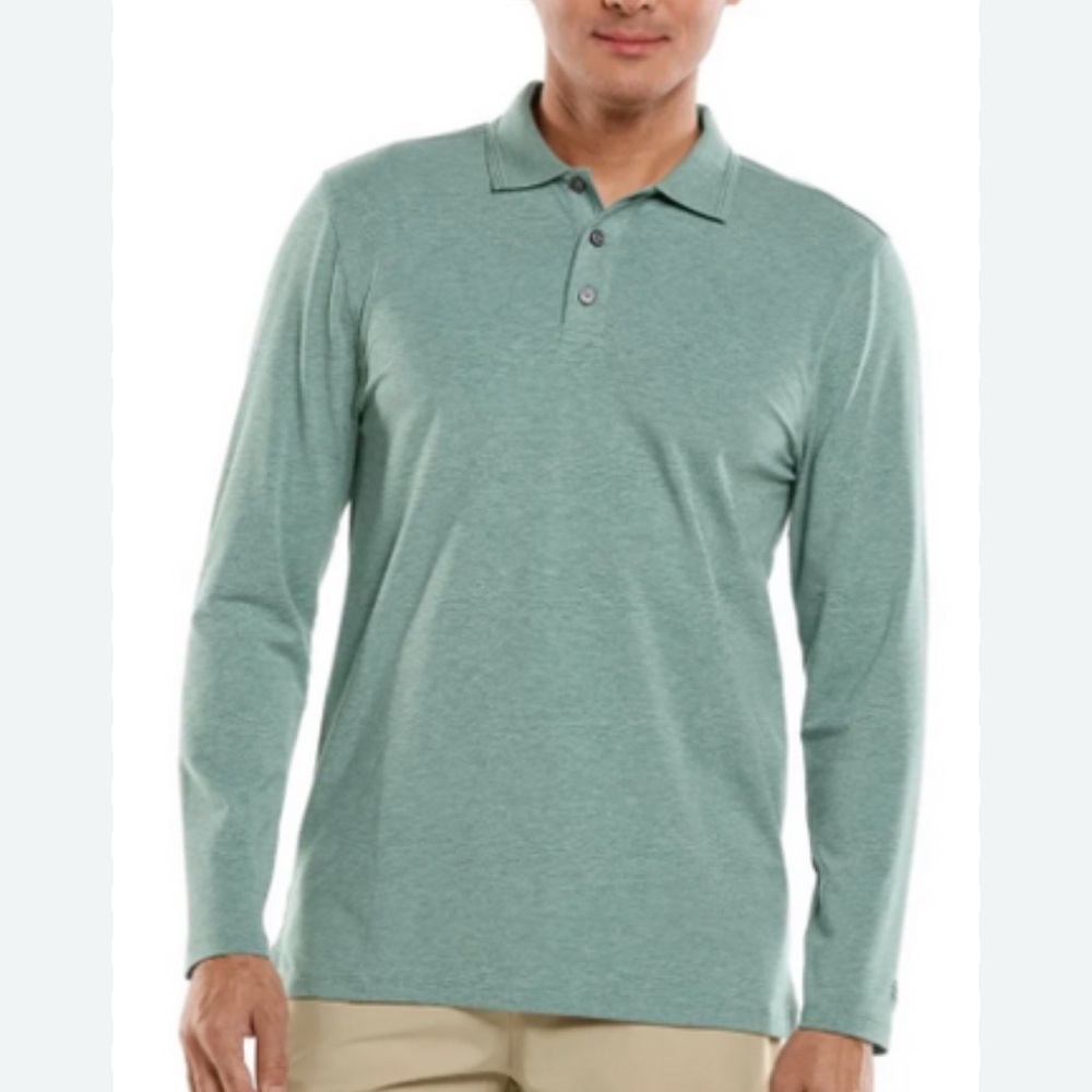 Men’s Coolibar coppitt polo sun protective light weight